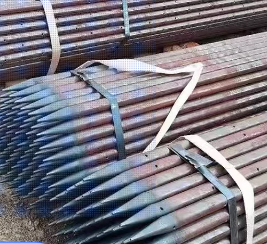 宿州超前小导管预埋钢管出尖打孔焊倒刺无缝焊管厂